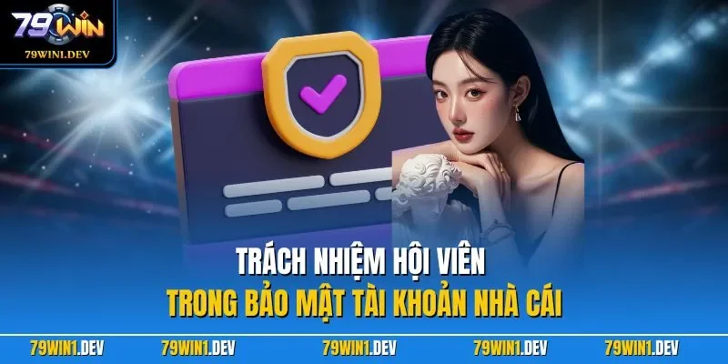 Trách nhiệm hội viên trong bảo mật tài khoản nhà cái